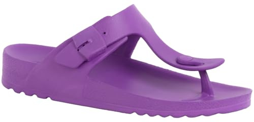 Scholl Tongs D'été Femme BAHIA FLIP-FLOP, aubergine, 36 EU