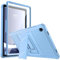 MoKo Funda para Galaxy Tab A9 Plus 11 Inch 2023 (SM-X210/SM-X216/SM-X218) - Shockproof Híbrido Resistente Smart Cover Case para Choque con Protector de Pantalla Incorporado, Azul Cielo Soleado