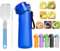 FIENZA Air Botella con 7 cápsulas de pods, Air Water Bottle juego de iniciación, Botellas sin BPA cápsulas de sabor perfumadas 0 tazas de azúcar y agua para exteriores