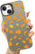 MAYCARI Aesthetic Floral Laser Case for iPhone 11 Pro with Cute Yellow Daisy Flower Pattern Design, Girly Slim Thin Soft Shockproof Protective Cover for Women Girls