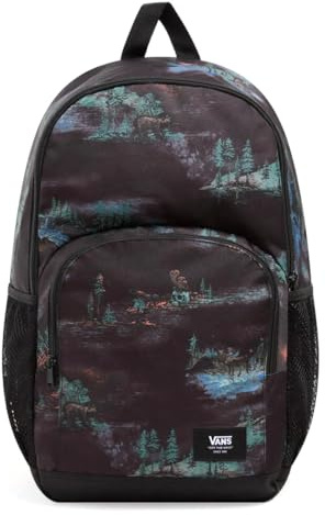 Vans Alumni Pack 5 Printed-B, Unisex Rucksack, Schwarz, One Size - VN0A7UDTQ461