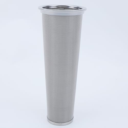 Fermus Cold Brew Coffee Filter for 64oz / 2Quart Wide Mouth Mason Jar Infuser 304 Stainless Steel Strainer with Seal Ring Design for Grounds Tea Fruit Coffee Filter