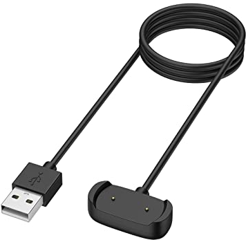 Tobfit ladekabel Ladegerät für Amazfit Bip 3/Bip 3 Pro/Bip 5/Bip U/Bip U Pro,USB Ladekabel für Amazfit Bip 5/Amazfit Bip 3(100cm)