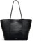 RADLEY London Henrietta Place Large Open Top Tote Bag for Women, in Black Soft Grained Leather, Fits 13 Laptop