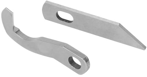 Jeu de Couteaux Overlock pour Machines à Coudre 925D 929D 1034D 3034D, Lame de Coupe Professionnelle Lisse XB0563001 X77683001, Matériau Métallique