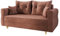 Mirjan24 Schlafsofa Zyruno II mit Bettkasten, 2 sitzer Sofa mit Schlaffunktion und Stauraum, Bettsofa, Couch mit Schlaffunktion, Schlafcouch (Manila 29)