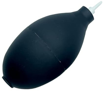 Elektronisches Reinigungsgebläse, Handstaubentferner, Tastatur-Staubreiniger, Hochluftgebläse für effiziente Reinigung von Tastaturen, Kameras, Objektiven, Uhren, 9,3 x 4,1 x 4,1 cm, Schwarz