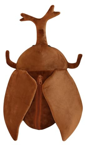 Vibhgtf Stofftier-Rucksack – Niedlicher Plüsch-Käfer-Rucksack | Plüsch- Für Kinder, Reiserucksack Für Kleinkinder, Tier- Für Vorschulkinder