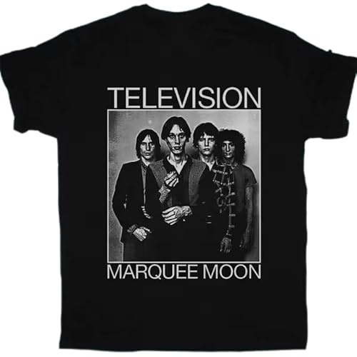 ddAWESDXZ Marquee Moon Television T-Shirt Black XXL