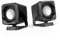 Lurrose Lot De 2 Mini Haut-Parleurs pour Ordinateur Portable Haut-Parleur Multimédia Noir