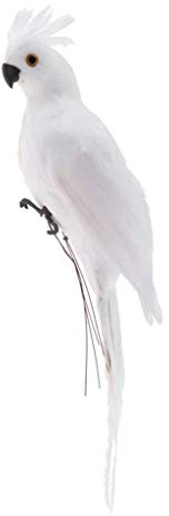 Jrudjsnhhty 35CM Foam Macaw Lawn Doll Decoration Fake Animal Bird Garden Props Decoration Simulation Parrot Manual Parrot