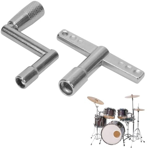 JYXNU 2er Pack Trommelschlüssel Schlagzeug T Stimmschlüssel Schlagzeug Adjustable Drum Key Schlagzeug Zubehör, kontinuierliche Bewegungsgeschwindigkeitstaste, Neuheit Geschenk für Drummer