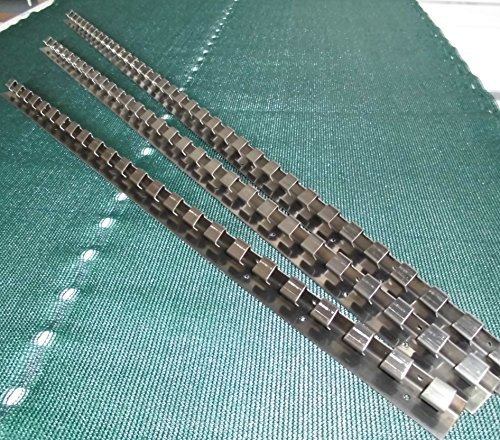 Jehaplast Hakenleiste für PVC Lamellenvorhang 3 Größen (ca. 1,25 m)