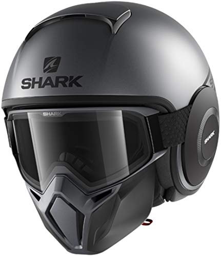 SHARK Herren NC Motorrad Helm, Anthracite, M