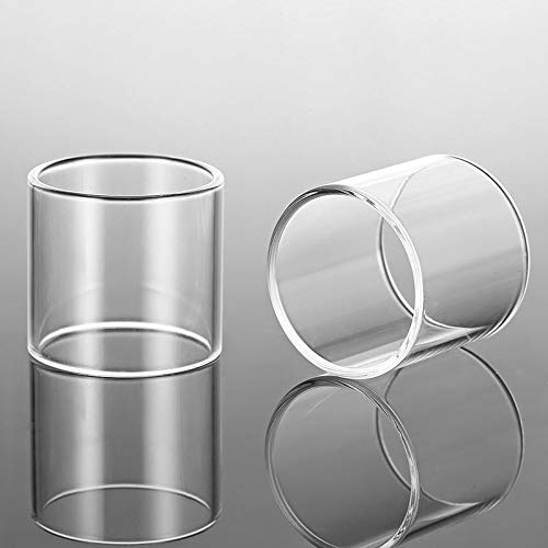 Qingtian-ceg 2pcs Ersatzglas Tank für Uwell Krone 2 / Krone 3 / Valyrian 5ML / Nunchaku Tank 5ML / Krone IV -Transparent,Frei von Tabak und Nikotin (Bundle : for Nunchaku Tank 5ML, Color : Clear)