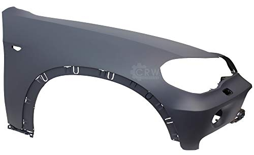 Kotflügel rechts für X5 E70 07-10 Kunststoff/mit Loch Waschdüse 1002342