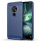 NOKOER Hülle für Nokia 6.2/Nokia 7.2, TPU Slim Handyhülle, Flexibles Material Anti Fingerabdruck Case Cover, rutschfest Stoßfestfür Schutzhülle - Blau