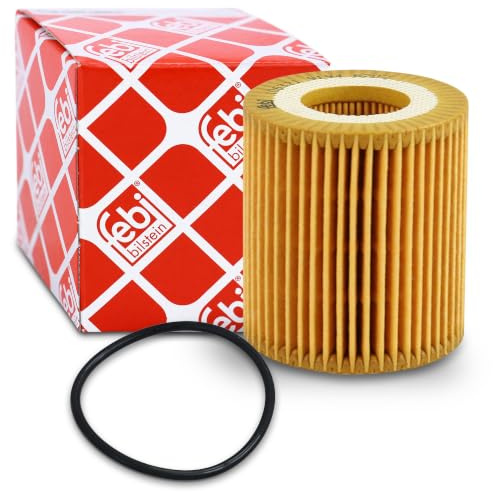 febi bilstein 106371 Ölfilter mit Dichtring, 1 Stück | 106371 passend für Berlingo C-Elysee C3 C4 C5