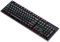 LJFLI Gaming Keyboard Mechanical Wired E-sports game green axis Office computer keyboard,Black