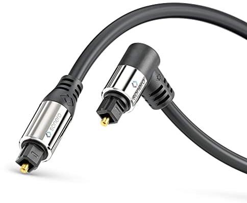 Sonero Optisches Audio Kabel 1x90° 1,5m