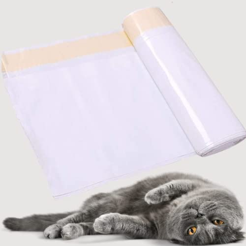 Cat Litter Tray Liners Scratch Resistant Bags(83x45cm) For Cat Litter size will fit 38x48cm tray- no drawstrings - Litter Tray Liner - Cat Litter Bags -Medium to Large (Pack of 15)