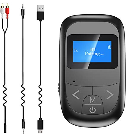 Desconocido Mp3 Bluetooth Transmitters, Adaptador Bluetooth a Jack