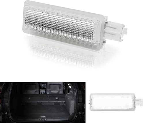 MTS Individual LED Kofferraumbeleuchtung Handschuhfachbeleuchtung Einstiegsbeleuchtung Interieur Innenraum Tür Leuchte Lampe Ambiente 6000K Kaltweiss (Passend für Ford Kuga Mondeo Edge...)