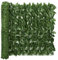 WRJENFSC Ombrellone da Spiaggia Ombrellone da Sole Ombrellone da Piscina Paravento da Balcone con Foglie Verde Scuro 500x75 cm Adatta per Bar, Ristoranti, Piscine