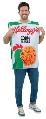 Kelloggs Corn Flakes Cereal Box Costume