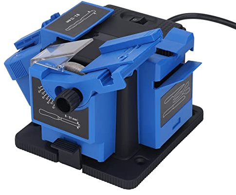 ViaGasaFamido Affûteuse Forets 65W 15-50° | Affûteuse électrique de forets 65W, angle 15-50°, pour mèches 3-13mm