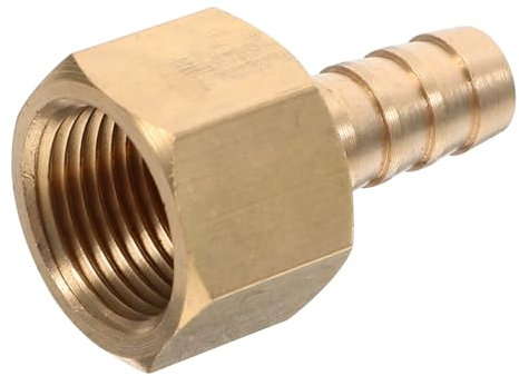 HOMOBABE Gasanschlussstück Für Propan Kohlegas Schlauchverbinder Aus Metall Mit Sicherheitsfunktion Gegen Leckagen Für Pex-schlauchanschluss