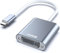 Câble USB C vers DVI-D Adaptateur Thunderbolt 3/4 vers DVI Convertisseur USB Type-C vers DVI-D Mâle vers Femelle pour MacBook Pro/Air/Surface Book 2/Dell XPS/écran/TV/projecteur