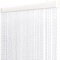 emmevi Rideau anti-mouches fil tressé caoutchouc PVC Mosquiera fenêtre porte entrée 120 x 230 cm transparent