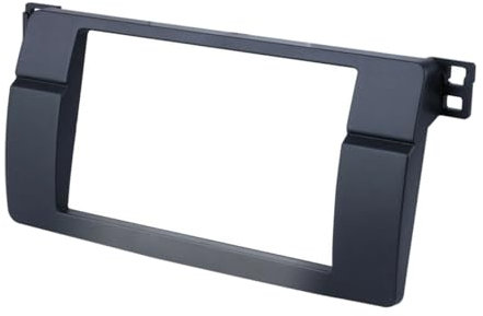 Autoradio Radioblende Doppel DIN,2DIN Einbaurahmen 4-teilig passend Passend für BMW 3er E46 1998-2005, 2Din Audio-Panel, Änderungspanel, DVD-Navigationspanel, Rahmen, Autoblenden, Stereo-Radio-Fenster