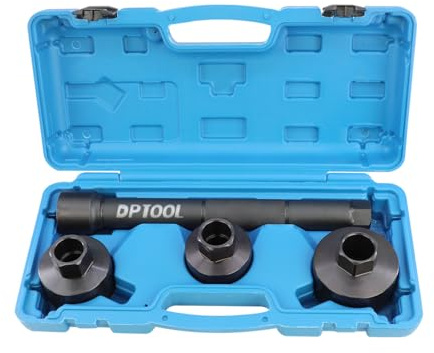 DPTOOL Werkzeug-Satz für Axialspurstangen,4 teiliges Werkzeugsatz für Demontage & Einbau innerer Spurstangen, für PKW/SUV (30-35 mm, 35-40 mm, 40-45 mm)