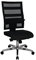 TOPSTAR | Bürostuhl X-Pander | Netzrückenlehne mit elastischen Gummibändern | schwarz/schwarz