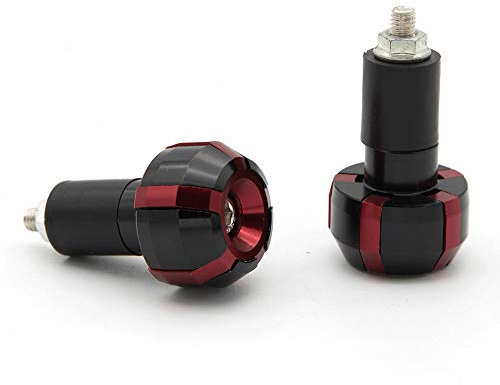 Motorcycle 7/8 22mm Handlebar Handle Bar End Cap Plugs Slider For Most Scooter Sportbikes Kawasaki Honda Yamaha BMW Ducati KTM Buell Aprilia Benelli Husqvarna