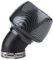 Qiilu Universale Pulitore del Filtro dell'Aria del Carbonio della Fibra del Carbonio per Ciclo di Sporcizia di ATV del Motociclo di (48MM)
