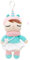 Metoo 1670-1-4 Mini Stoffpuppe Angela Einhorn blau/rosa 20 cm
