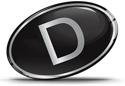 Biomar Labs® 1 x Aufkleber Deutschland Deutsche DE Flagge Fahne Silber KS 75Z*