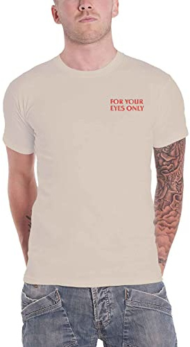 James Bond 007 T Shirt for Your Eyes Only Bond for Action Officiel Homme Size M