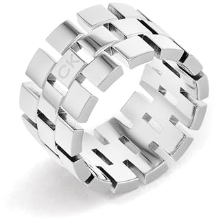 Calvin Klein Ring für Damen Kollektion GEOMETRIC aus Edelstahl, Verfügbar aus Silber oder Gold
