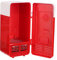Tomotato Mini USB Refrigerator, Heating and Cooling Dual-Use Mini Fridge Drink Cans Cooler Refrigerator for Bedroom, Dorm, Office Desktop(Red)