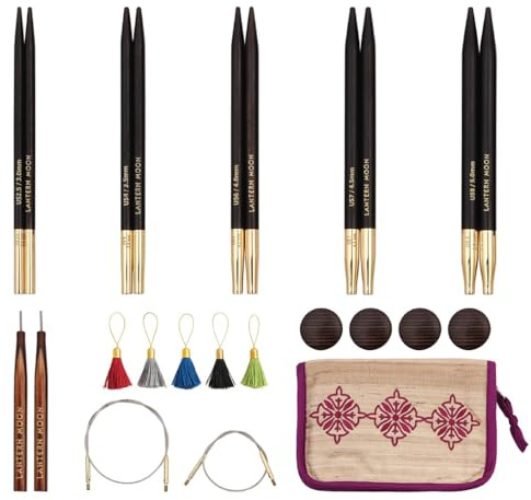 Lantern Moon - Lantern Moon Grace (10cm) Interchangeable Needle - 1 Set, Purple