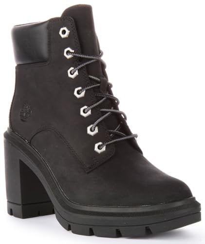 Timberland Stivali Allington Heights Mid Taglia 38.5 Codice TB0A5Y6C015 Nero Donna
