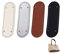 Dfuqanb 4 Stück Stricken Häkeln PU Taschenboden(30x10cm), Korbboden Kunstleder, Boden Tasche Häkeln, Tasche Häkeln, Taschenboden,für Häkeltasche Stricktasche Umhängetasche