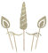 Einhorn Dekorative Figuren, mehrfarbig, einzigartig