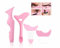 QHFlashbuy 4 Pezzi Stencil Eyeliner Occhi Silicone,Modello di Guida per Eyeliner,Eyeliner Stencil Multifunzionale per Eyeliner Ciglia Sopracciglia Lip Ombretto
