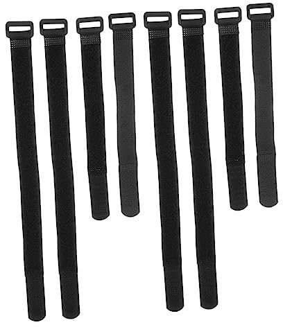 Happyyami 8pcs Bike Strap Adjustable Strap Bike Nylon Straps Bike Pump Securing Strap Bike Wheel Stabilizer Ratchet Strap Bicycle Wheel Strap Cycling Full Nylon Scattered Beads Mountain Bike