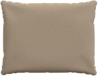 POKAR Rückenkissen Stuhlkissen Rückenlehne für Stuhl Rattanmöbel Gartenmöbel Kissen Outdoor Rückenpolster Lounge Polster 60x40x15 cm, Beige